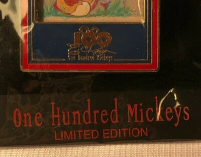 RARE Disneyland Exclusive One Hundred Mickeys LE 3500 pin MM011