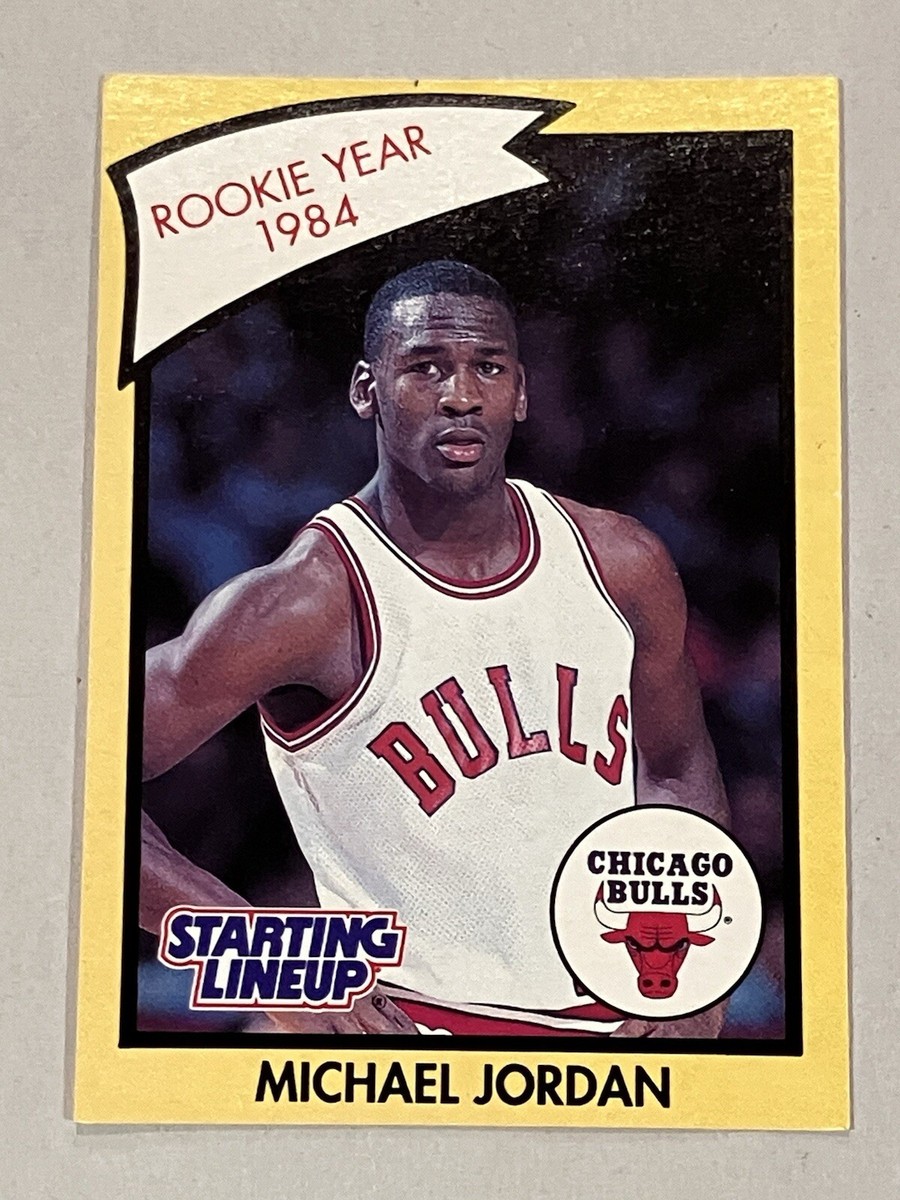 1990 Kenner Starting Lineup Rookie Year 1984 Michael Jordan 