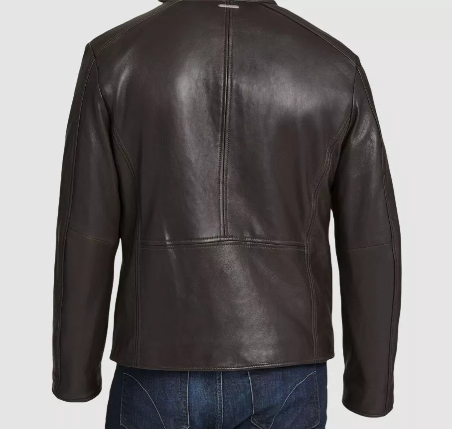 Marc new york men's leather moto jacket sale