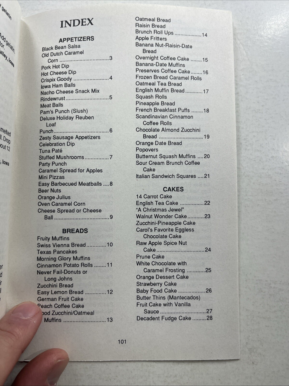 Iowa Holiday Cookbook Christmas ethnic Dutch Letters St. Nicholas cookie Vintage