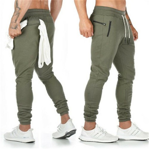 Men Summer Elastic Long Pants 