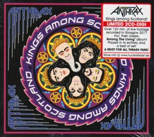 ANTHRAX Kings Among Scotland 2CD BRAND NEW Live Digipak