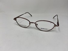 ONGUARD EYEWEAR OG048 52/17/135 BROWN PURPLE FLEX HINGE EYEGLASSES UI82
