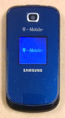 Samsung SGH-T259 - Midnight Blue ( T-Mobile ) Rare Cellular Flip Phone - READ