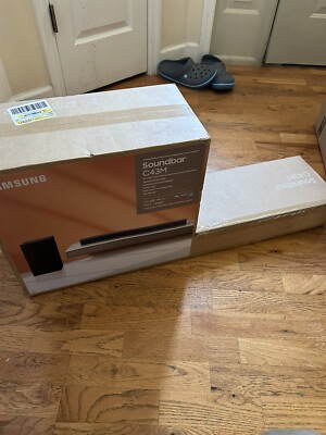 Samsung 2.1Ch 210W Soundbar with Wireless Subwoofer Black HW-C43M