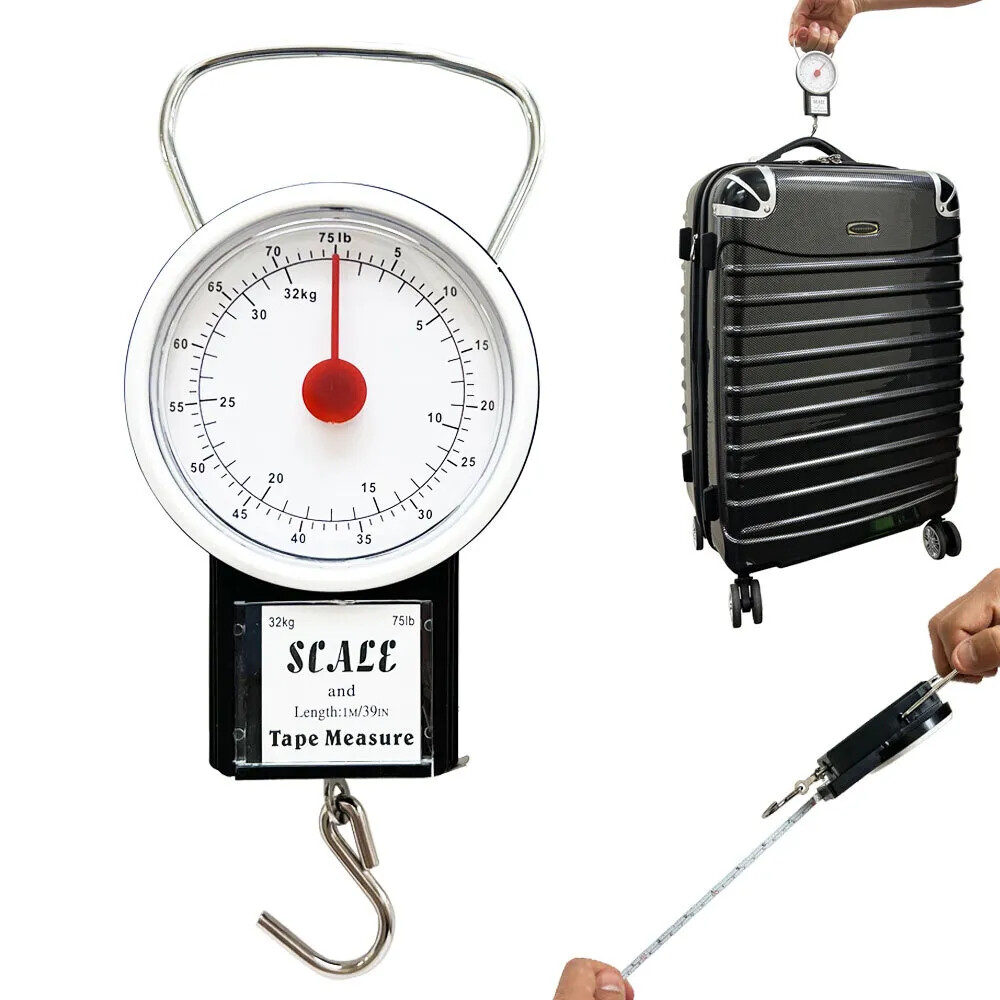 Portable Travel Digital 110lb or Manual 50lb Luggage Scale Electronic Weight