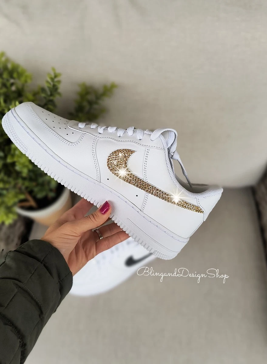 Nike Fit Out the Air Force 1 With Rose Gold Swooshes