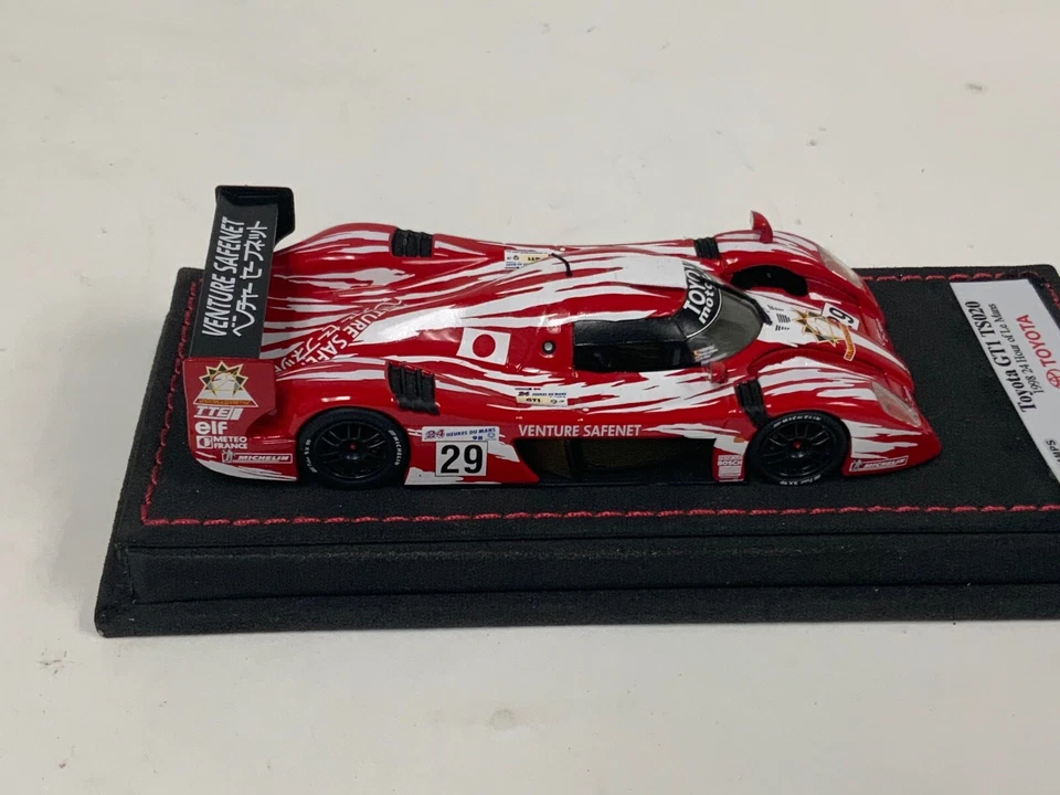 1/43 Minichamps Models Toyota GT1 TS020 1998 24H LeMans Car #29 Alcantara A1024 - Image 3 of 4