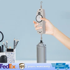 100 Lbs Push Pull Force Gauge,Force Tester Force Gauge w/ 2 Modes & 5 Test Parts