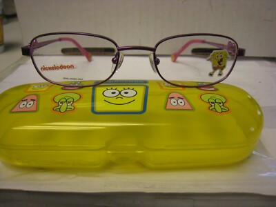 NICKELODEON NIC SPONGE BOB Style OB31 in PINK  47-18-130  Eyeglass Frames DEMO 