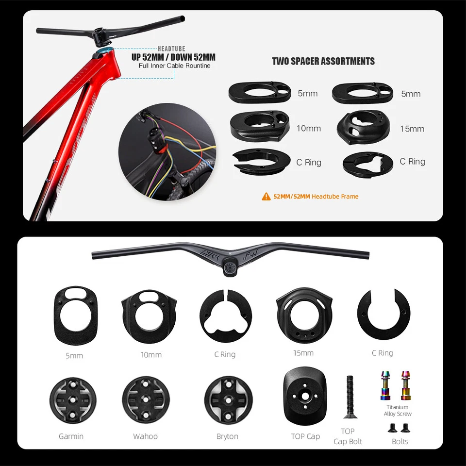 Carbon XC MTB Frame 29er Mountain Bike Frame BOOST 148*12mm FULL INNER CABLE - Image 4 of 4