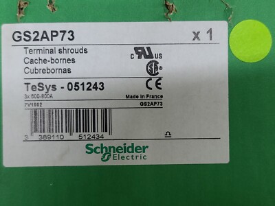 Schneider Electric GS2AP73 600-800A TeSys Terminal Shrouds