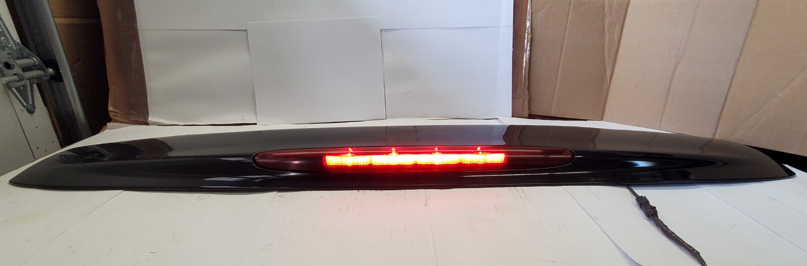 20022009 GMC Envoy Rainier Hatch Liftgate Black Spoiler Third 3rd Brake Light eBay
