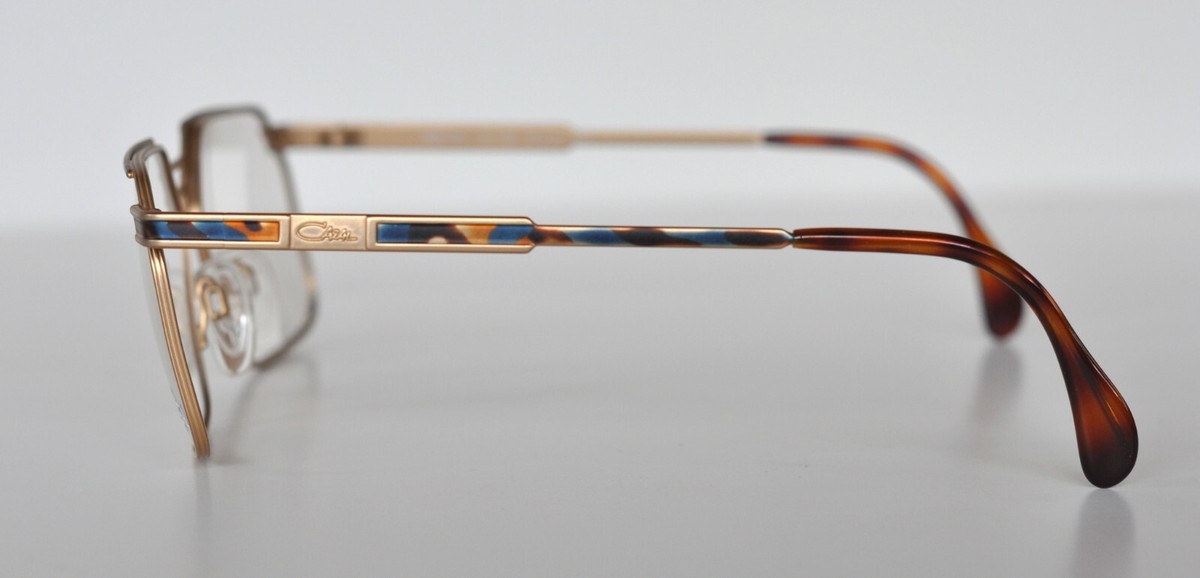 Lunettes Cazal Vintage Modèle 760 - Or & Noir, Neuf Sans étiquette (New Old Stock), état Proche Du Neuf