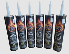 BLACK Seam Sealer High Teck 9275 Professional Automotive Grade 6 Tubes