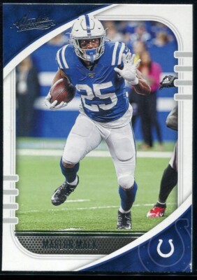 2020 Panini Absolute Marlon Mack #39 Indianapolis Colts B