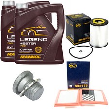 Motoröl Filter Set 0W-40 8 Liter + Ölablassschraube für Mercedes GLK-Klasse X204 Motoröl Filter Set 0W-40 8 Liter + Ölablassschraube für Mercedes GLK-Klasse X204
