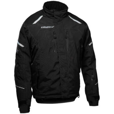 Castle X Polar Snowmobile Jacket - Black/Black
