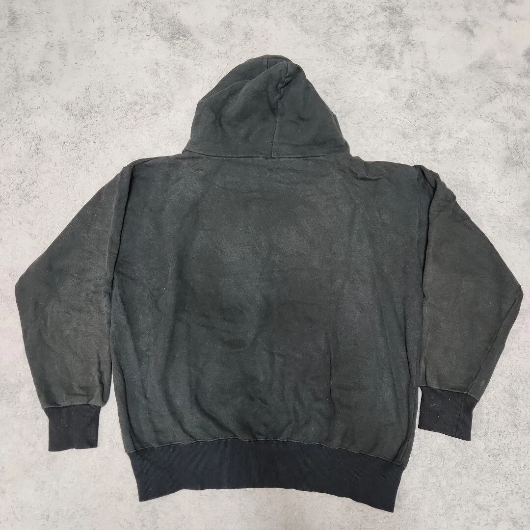Felpa Supreme 2001 USA con cappuccio colore nero vintage taglia L usata