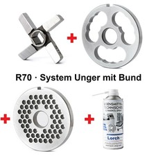 Schneidsatz R70 Unger Bund Vorschneider Messer Lochscheibe 5 mm KREFFT Edertal
