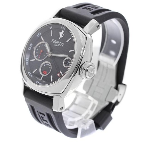 Officine Panerai Ferrari GranTurismo FER00012 44mm SS Black Dial Watch #C12587