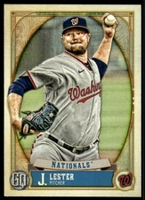 2021 Topps Gypsy Queen Jon Lester Chicago Cubs #12