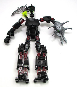 Lego Hero Factory Black Phantom 6203 Incomplete Sold as Is