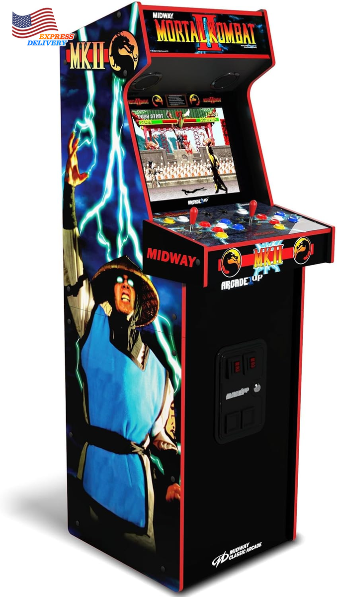 Mortal Kombat II Deluxe Arcade Machine FREE SHIPPING USA | eBay