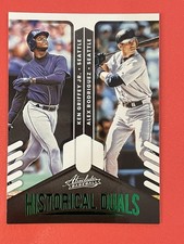 KEN GRIFFEY JR ⚾ INSERT ⚾ 2022 PANINI ABSOLUTE * HISTORICAL DUALS #HD-KA