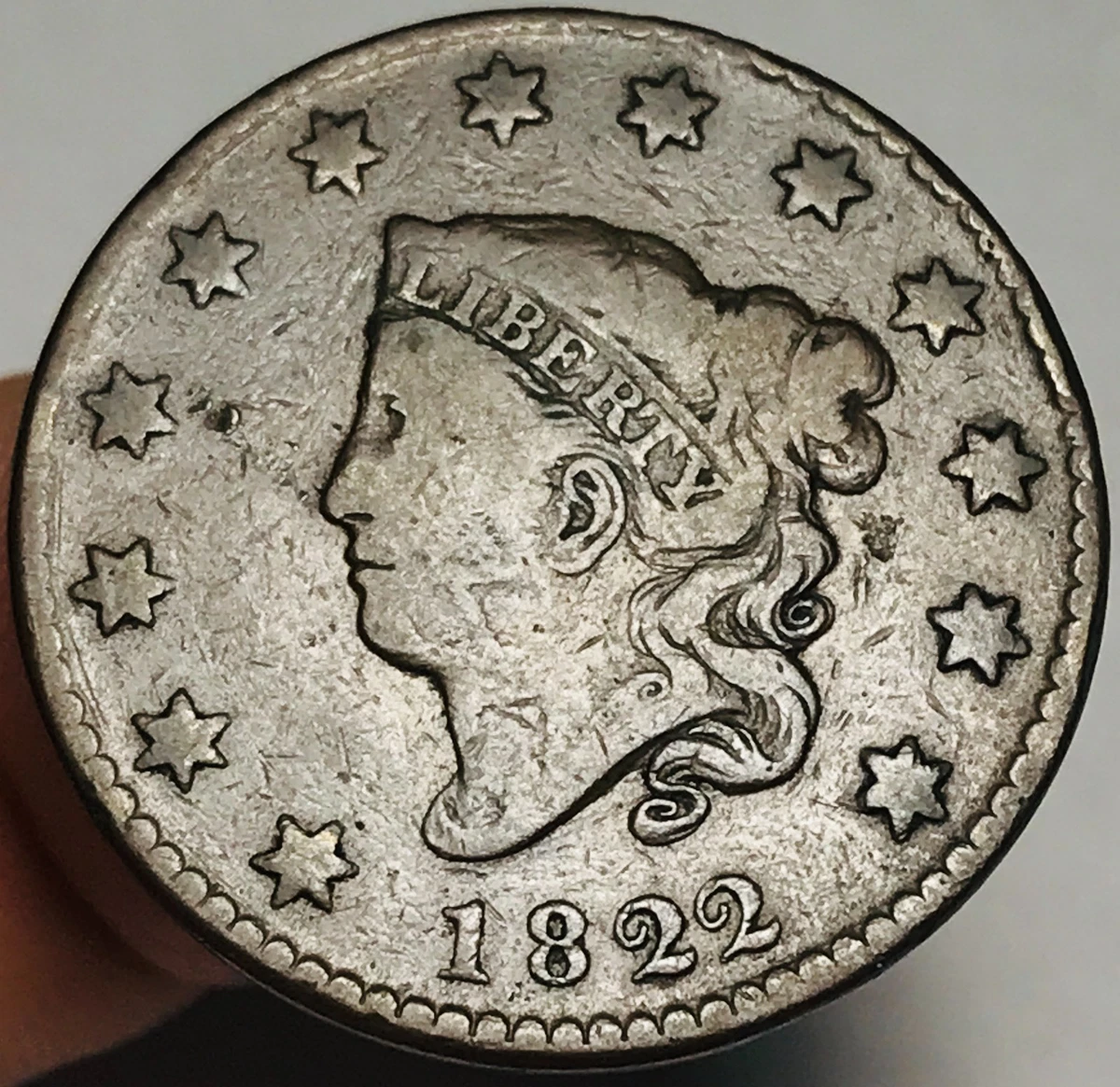 うぃる 1822 Year Coronet Head US Large Cents (1816-1839) for sale | eBay