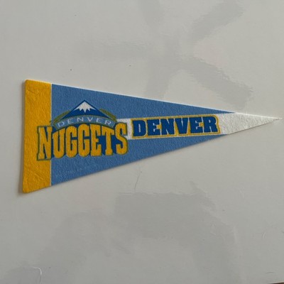 Denver Nuggets Mini Pennant 4 x9'' Wall Flag NBA Basketball - New