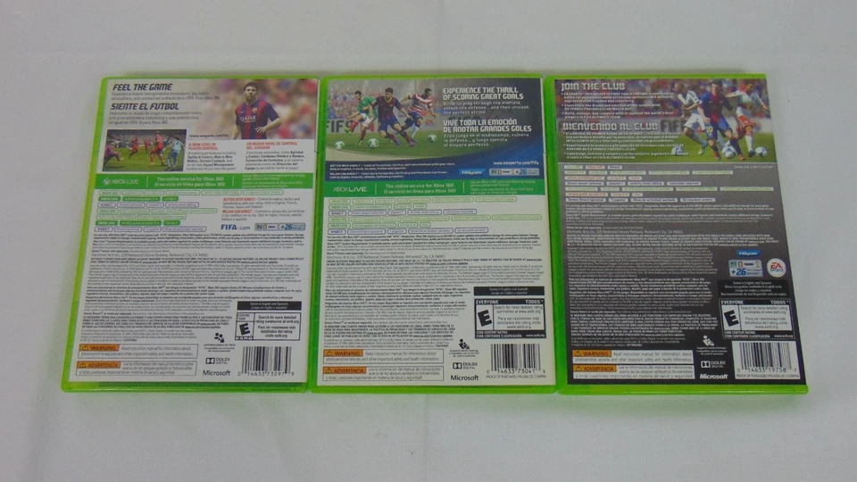 Xbox 360 Video Game Lot of 8 FIFA 07 Soccer 10 11 12 13 14 15 FIFA Street - Image 3 of 4