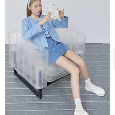 Plastic Island Jellybi Tweed Jacket XS New Condition