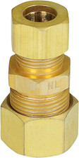 D62S-1238-OM Compression Reducing Union Pipe Fitting 1/2" X 3/8" OD. Connection