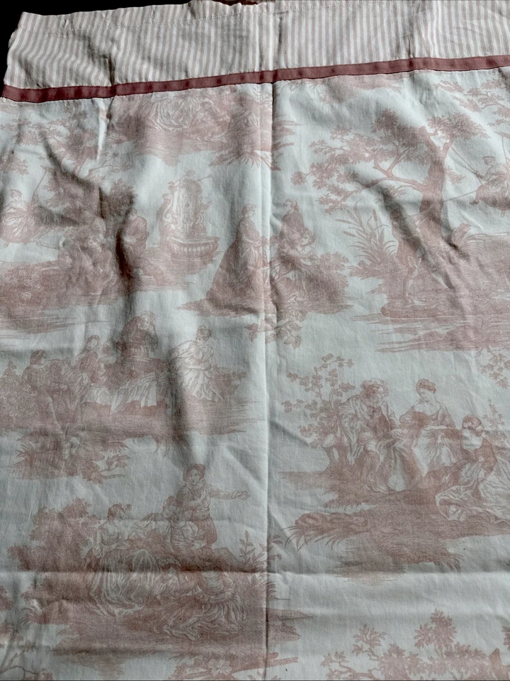 Cortina de chuveiro Waverly French Country toile & listrada 68" de comprimento x 70" de largura - Imagem 2 de 4