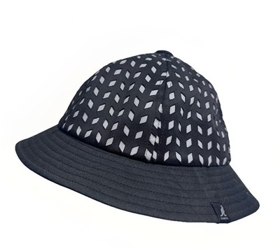 Kangol Black  Bucket Size Large Hole Casual  New