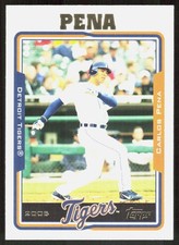 2005 Topps #411 Carlos Pena - EX