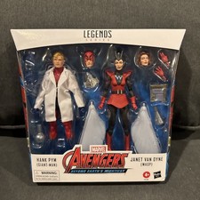 Marvel Legends Series Hank Pym  Giant-Man  and Janet Van Dyne  Wasp  Avengers