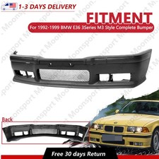New Front Bumper Body Kit Grille For 1992-1999 Bmw E36 3series M3 Style