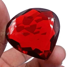 Brazilian Red Topaz 122 Ct Natural Pear Shape Loose Gemstone IGL Certified 5SDG