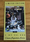 SHAQUILLE O'NEAL 1994 Classic Signature Series #SS1 1 of 24900 Autograph Card