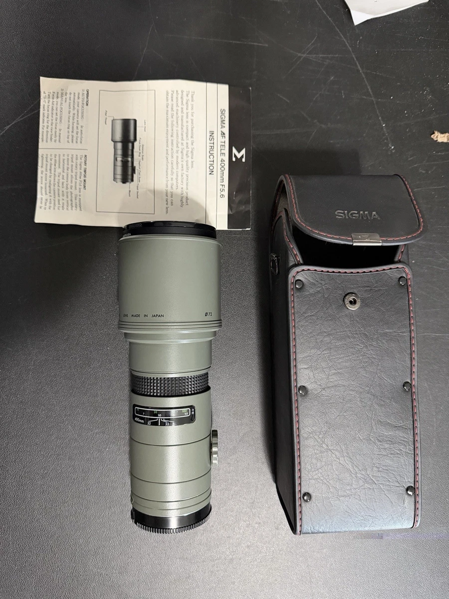 Sigma Telephoto Camera Lenses 400mm Focal for sale | eBay