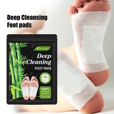 20PC All-Natural Foot Detox Pads Improve Sleep Relieve Fatigue Foot Care Patches