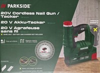 Parkside 20V Akku Tacker Pat 20-Li A1 Inkl. Klammern + NäGel Ohne Akku/LadegeräT