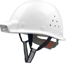 Hard Hats Safety Helmet LED Light Ventilated 53-62cm Yellow White Blue MUSTBAU