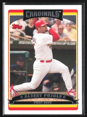 Albert Pujols 2006 Topps Pre-Production #PP3 St. Louis Cardinals