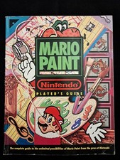 Mario Paint Super Nintendo SNES Official Strategy Guide Player's Hint Book