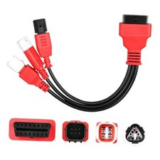 Original 3-in-1 OBD2 Adapter Cable,16 Pin to 6/4/3 Pin OBD Diagnostic Cable,