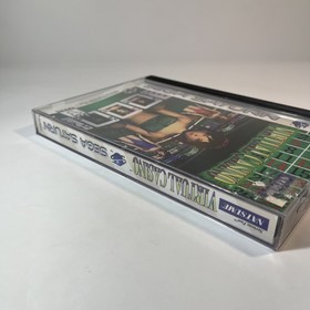 Virtual Casino (Sega Saturn, 1996) CIB Complete w Manual - Tested & Working