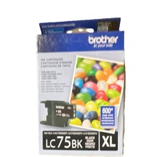 Brother LC75BK XL Black High Yield Ink Cartridge for MFC-J280W J425W J430W